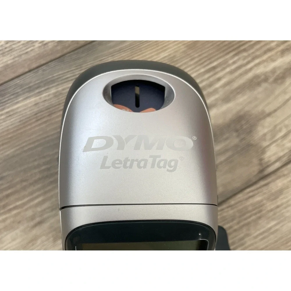 DYMO Letratag Handheld Label Maker LT-100H Gray Silver Portable Tested Working